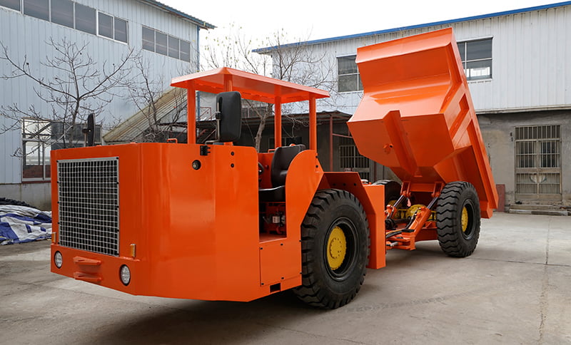 8 tons underground truck is shipped to abroad again