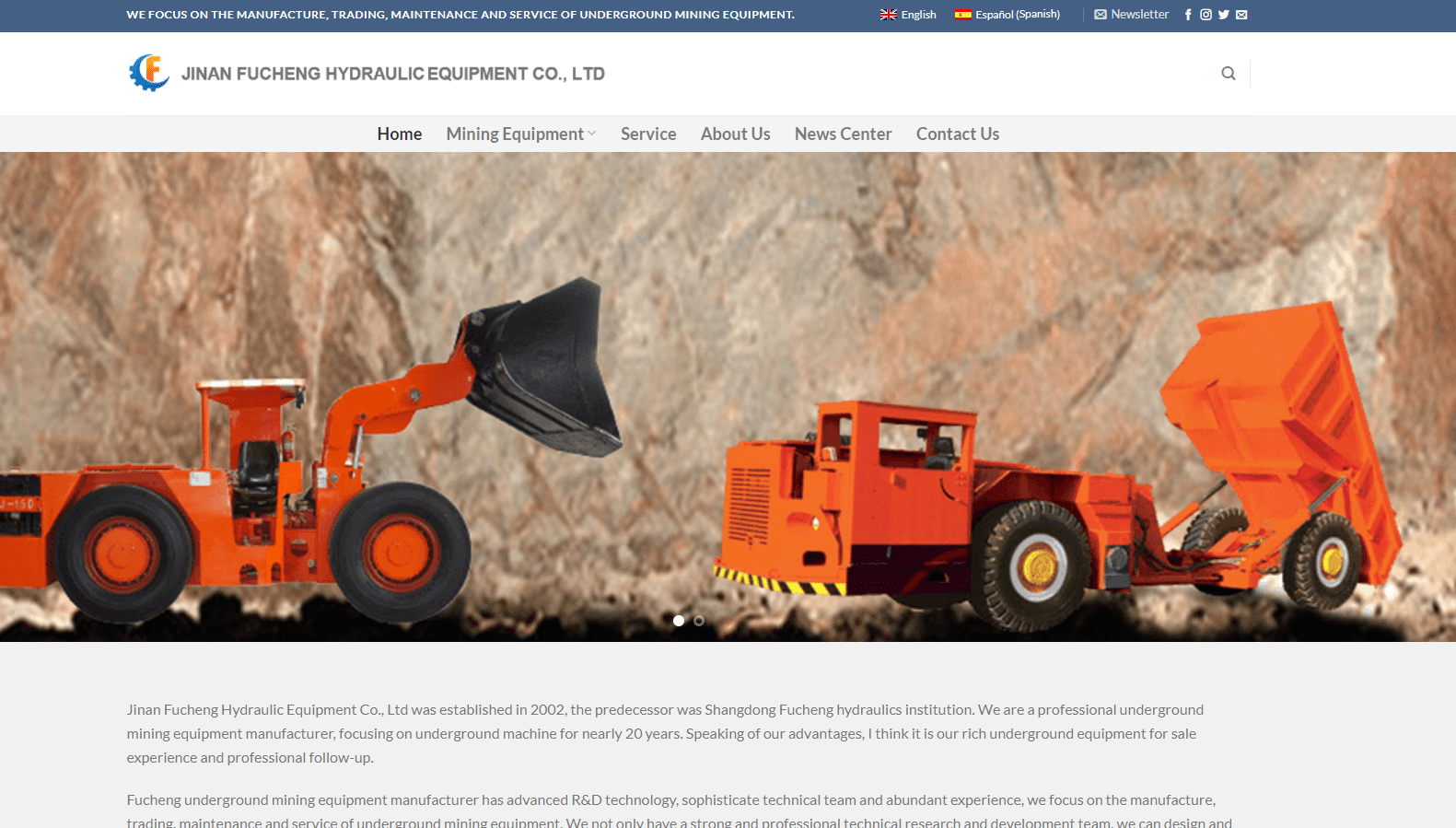 underground mining equipment suppliers